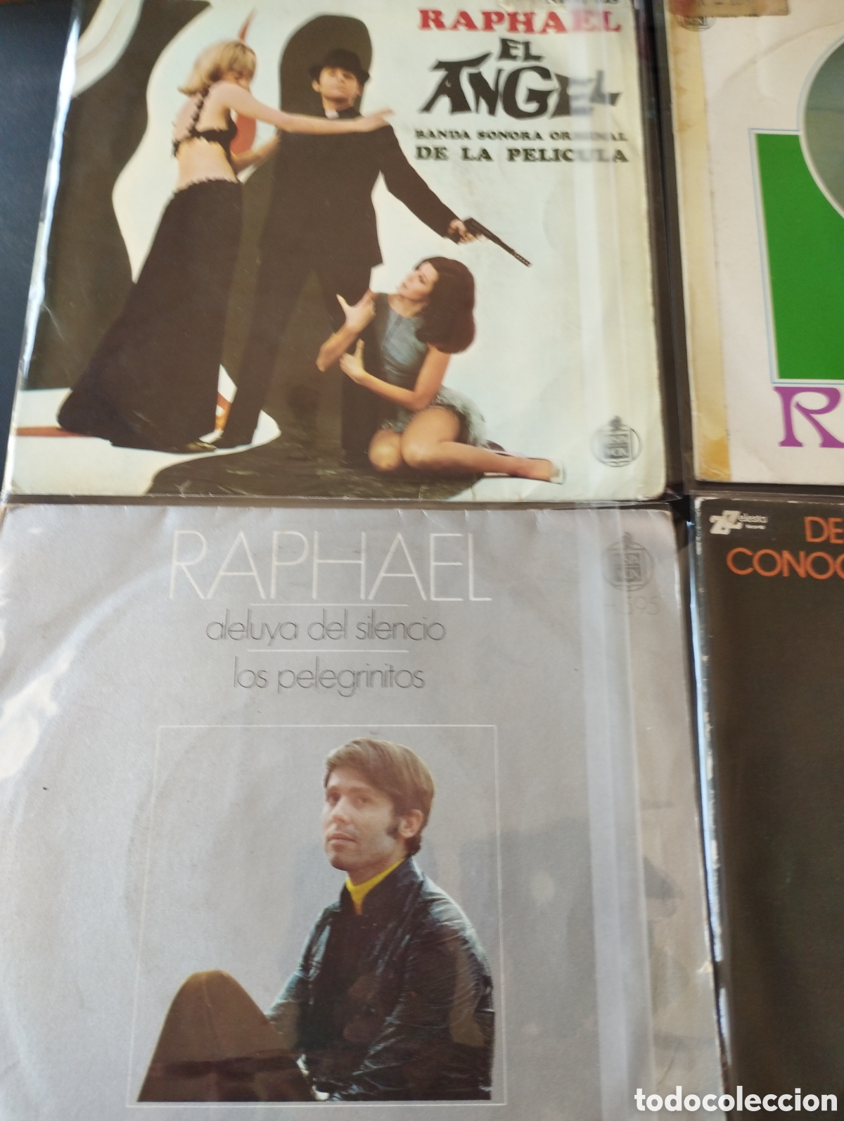 Discos de vinilo: Raphael vinilos lote singles - Foto 3