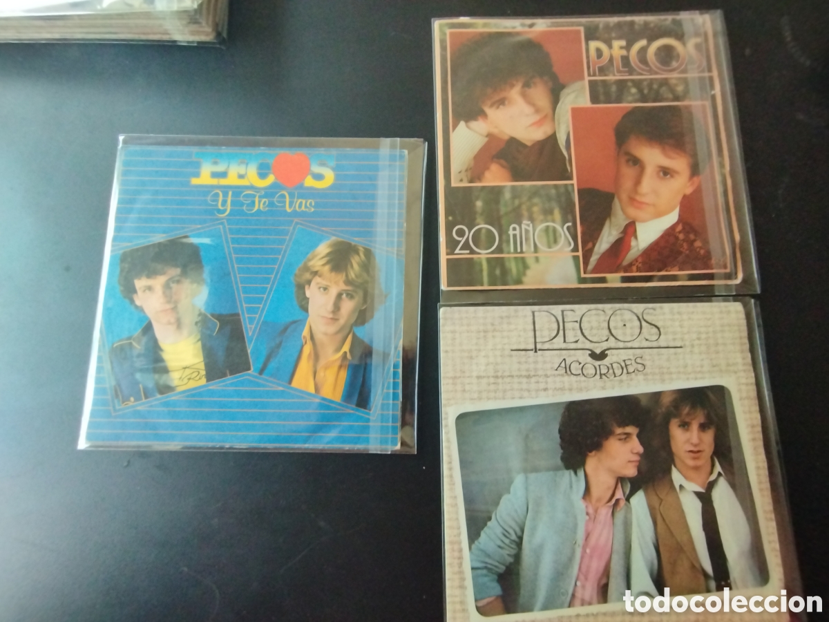Discos de vinilo: Singles los Pecos lote 3 - Foto 1