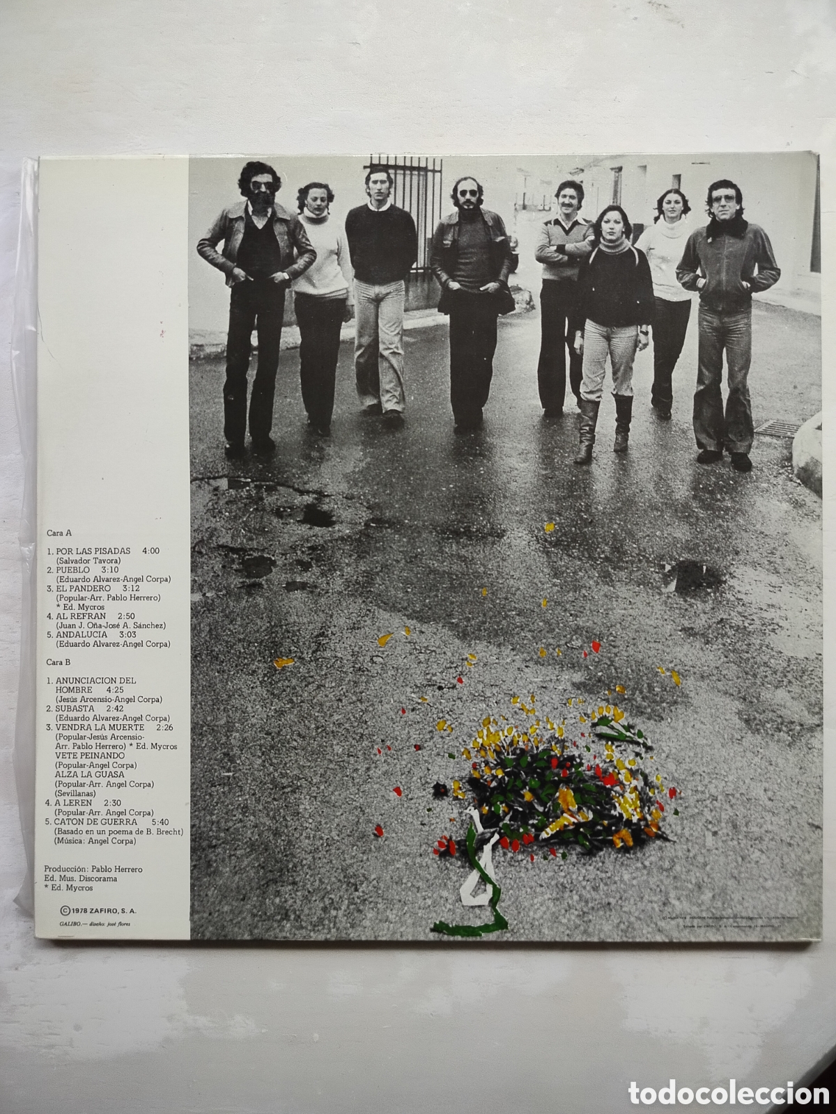 Discos de vinilo: Jarcha Por Las Pisadas LP - Foto 2