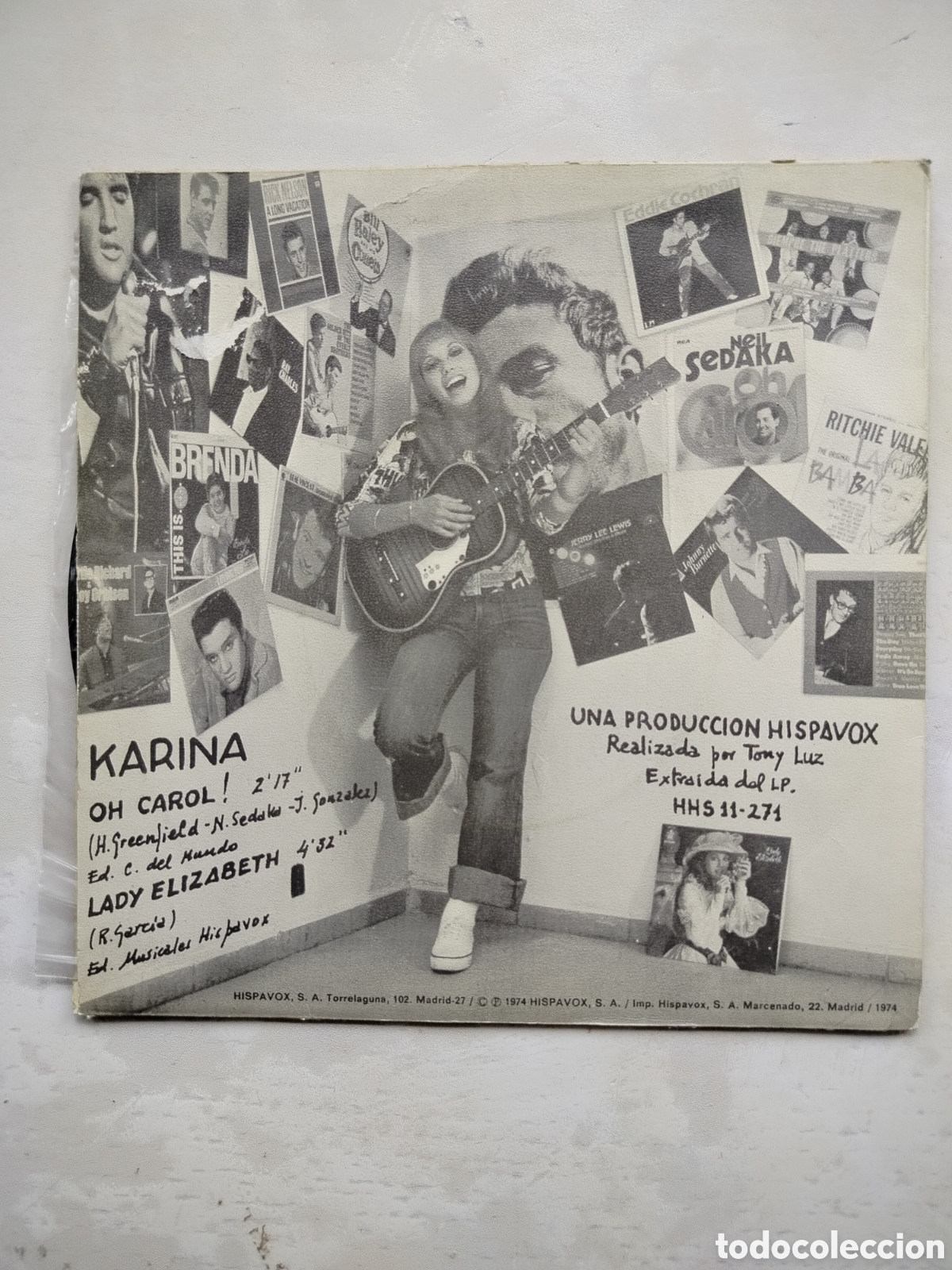 Discos de vinilo: Karina Single 1974.. - Foto 2
