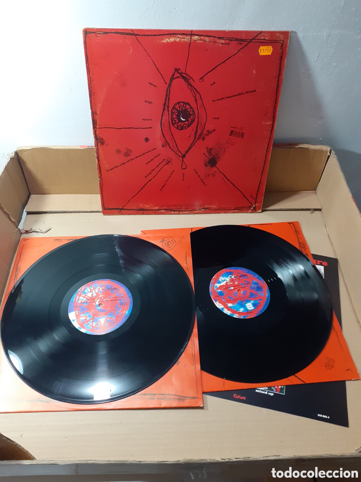 Discos de vinilo: The Cure. Wish. 1992. Completo. - Foto 3