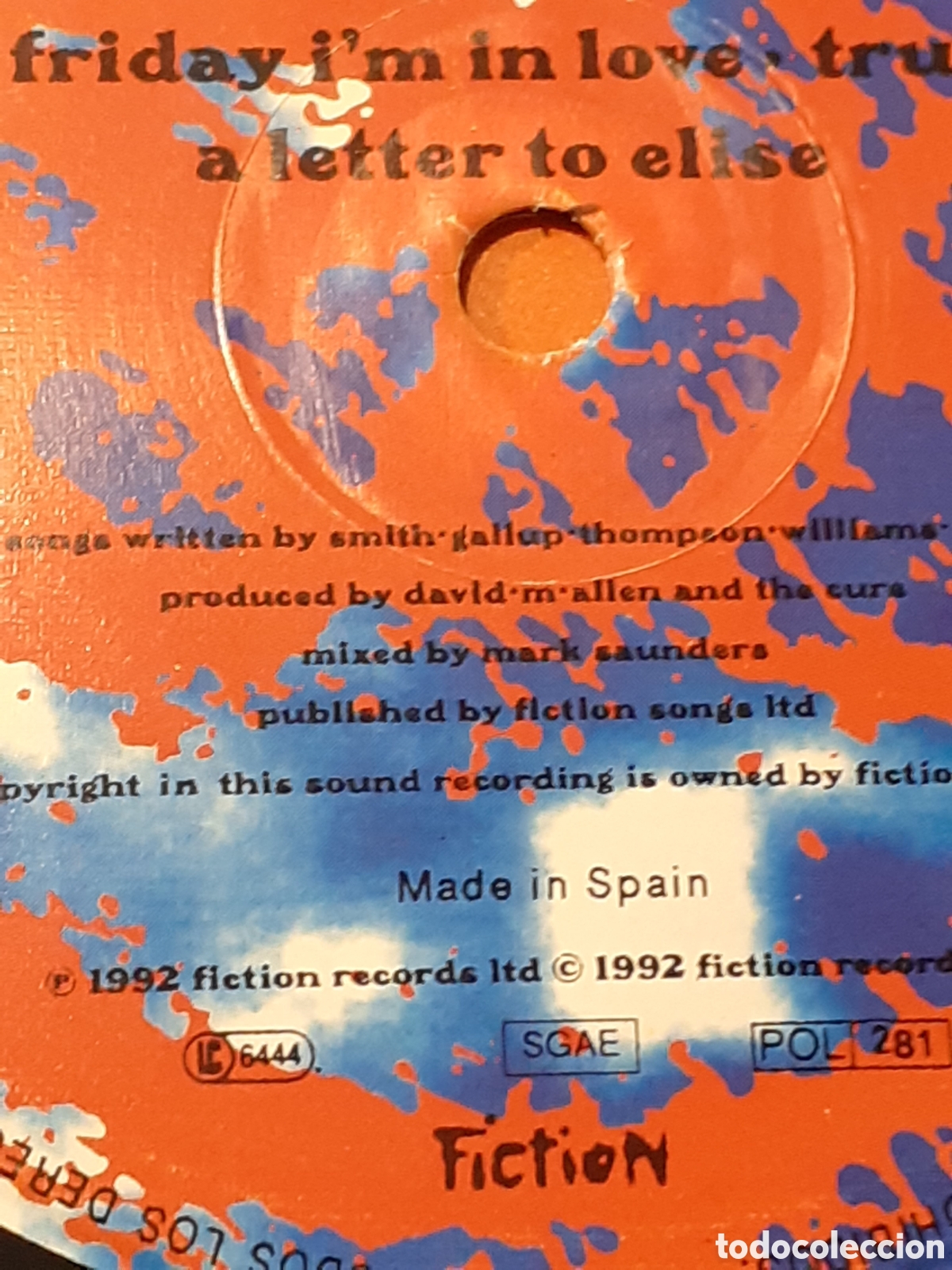 Discos de vinilo: The Cure. Wish. 1992. Completo. - Foto 4