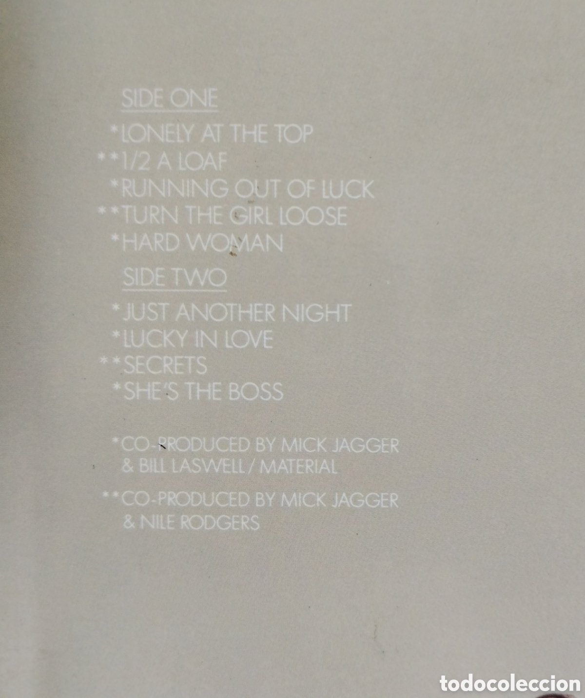 Discos de vinilo: Mick Jagger - Shes The boss - Foto 3