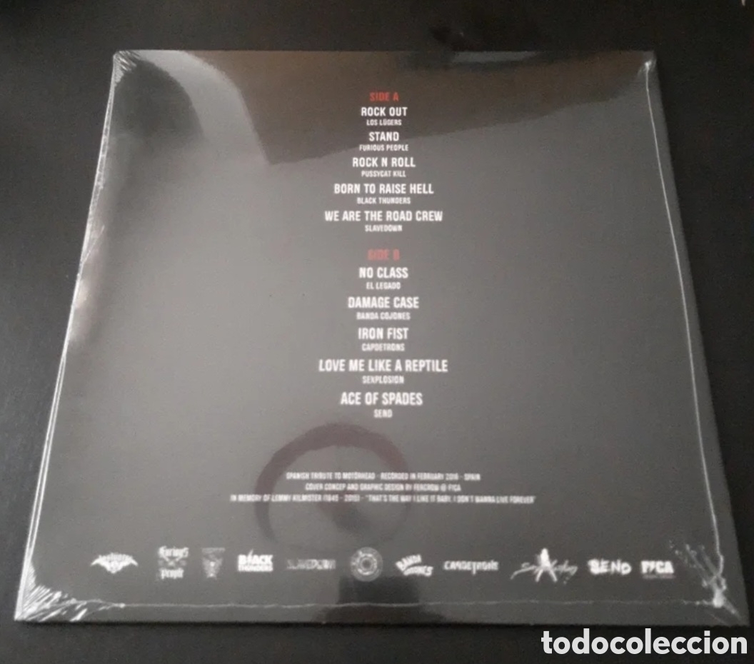 Discos de vinilo: Vinilo Tributo a Mot&ouml;rhead + Cd - Foto 2