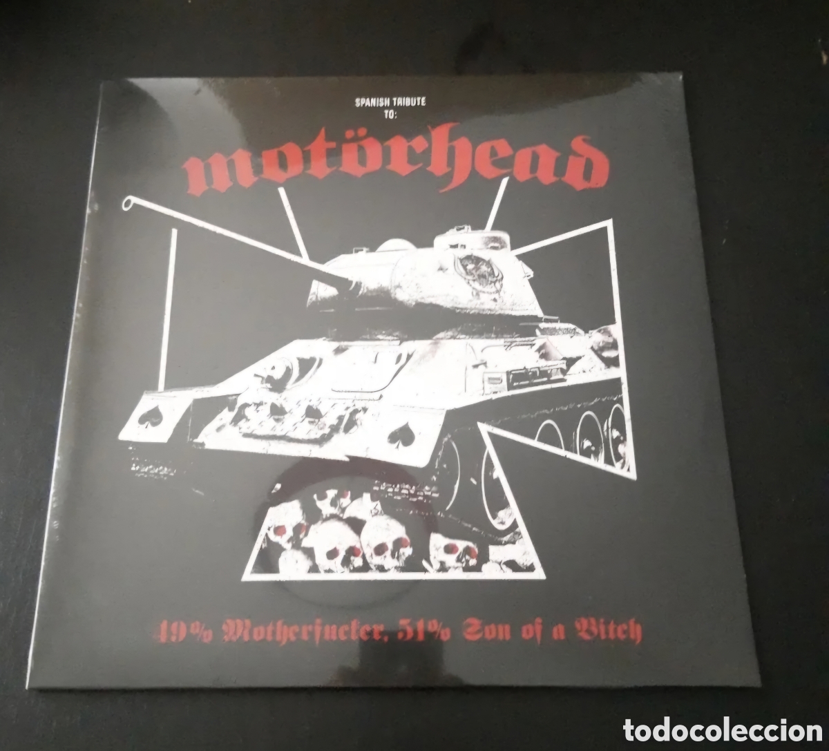 Discos de vinilo: Vinilo Tributo a Mot&ouml;rhead + Cd - Foto 1