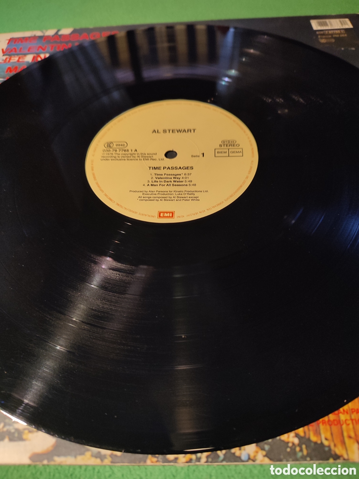 Discos de vinilo: Al Stewart - Time passages 1979 - Foto 3
