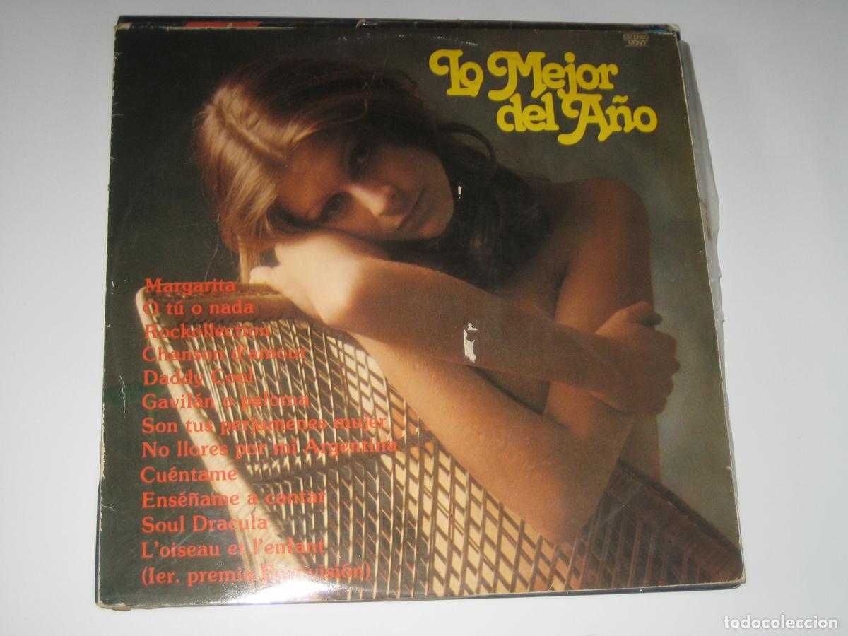 Discos de vinilo: DISCOFERTA - LP - LO MEJOR DEL A&Ntilde;O - Foto 1