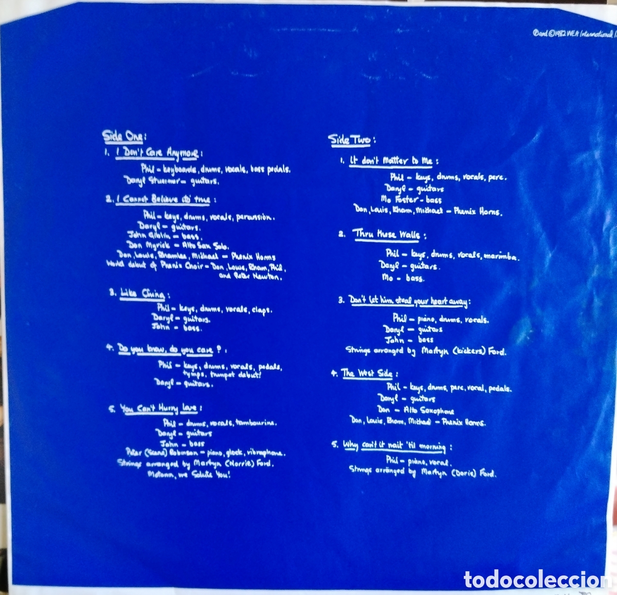 Discos de vinilo: Phil Collins - Hello I must be going - Foto 4
