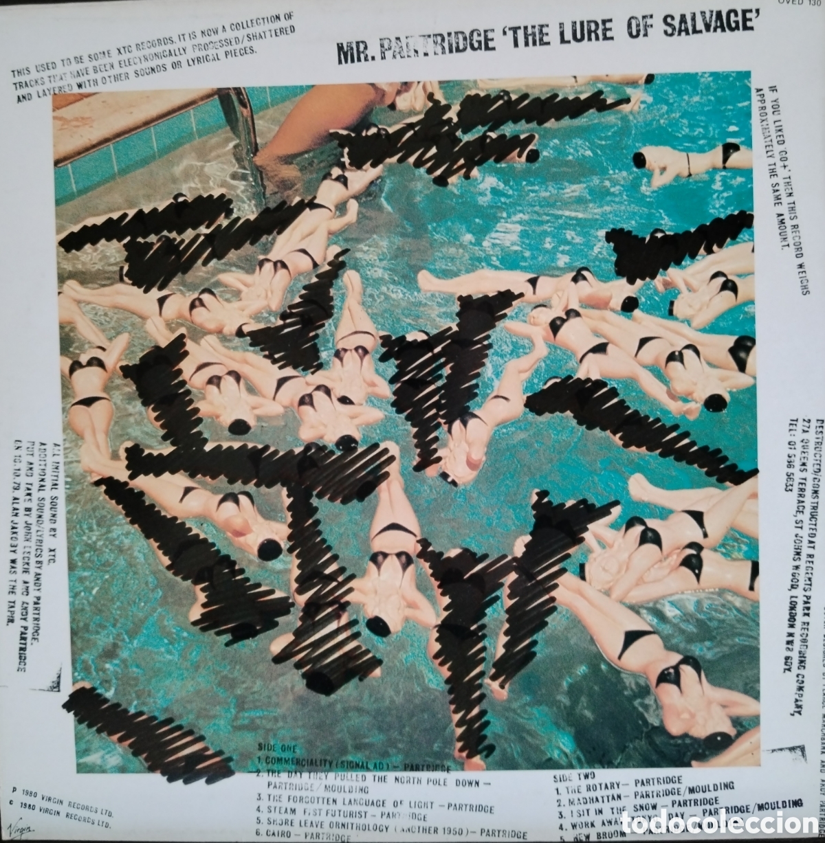 Discos de vinilo: Andy partridge - Mr. Partridge Take Away - Foto 2
