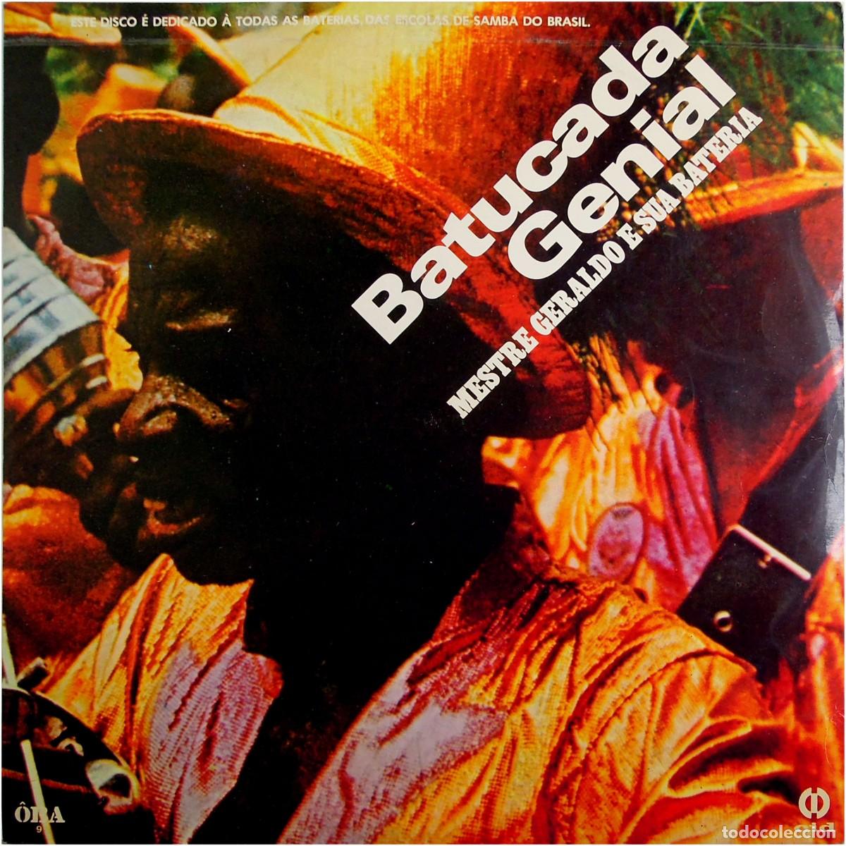 Disques de vinyle: Mestre Geraldo E Sua Bateria - Batucada Genial - LP Brazil 1977 - &Ocirc;ba &lrm;&Ocirc;BA-9 - VG+/VG+