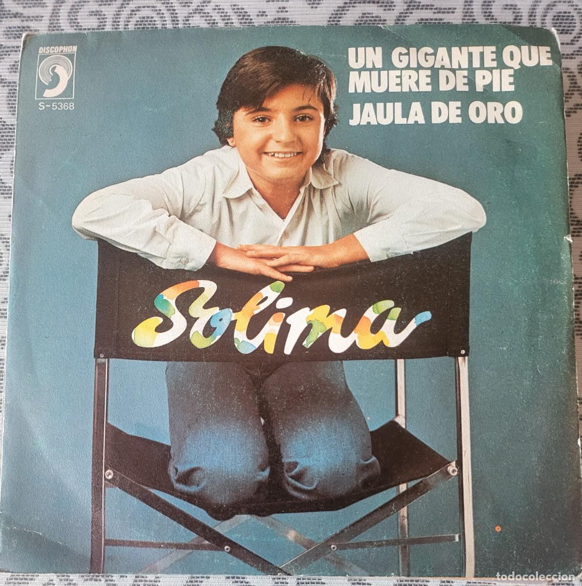 Discos de vinilo: Solima single sello Discophon editado en Espa&ntilde;a a&ntilde;o 1978... - Foto 1