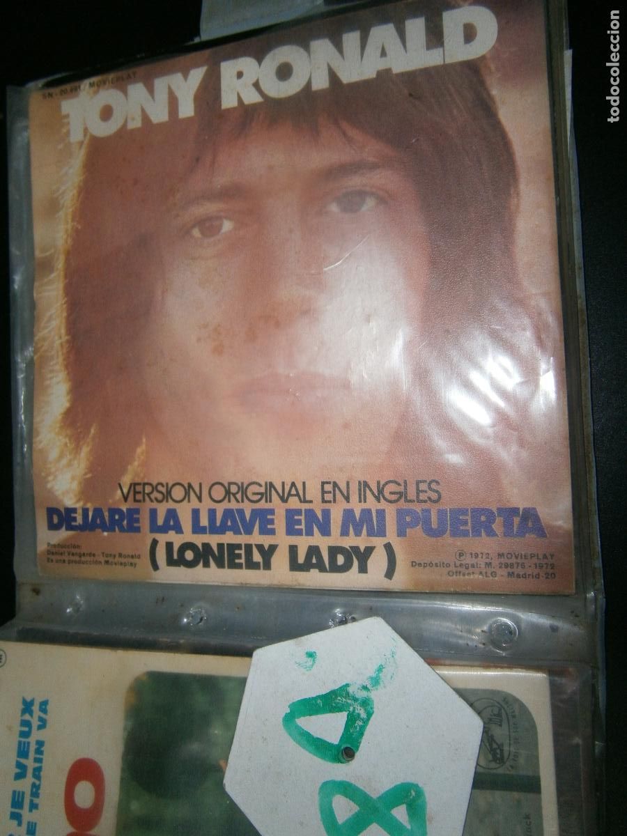 Discos de vinilo: ANTIGUO VINILO - TONY RONALD - Foto 1