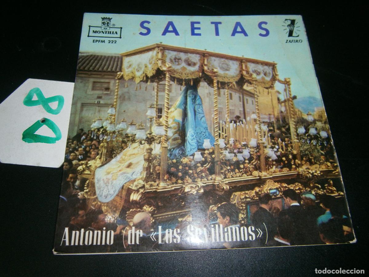 Discos de vinilo: ANTIGUO VINILO - SAETAS - Foto 1