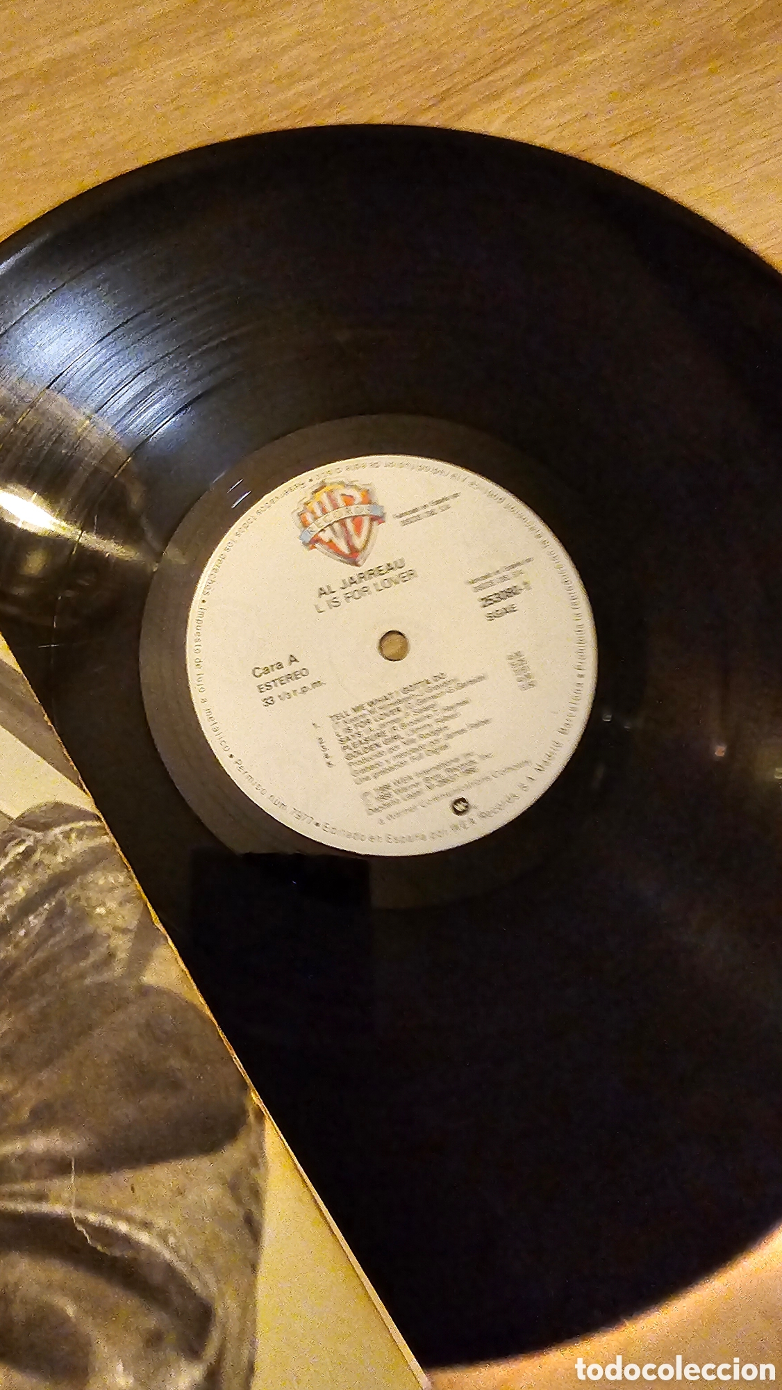 Discos de vinilo: Disco vinilo LP &rdquo;Al Jarreau &rdquo;Lis For Lover&rdquo; - Foto 6