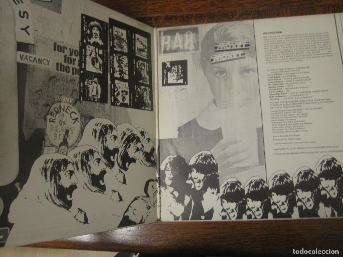 Discos de vinilo: FRANK ZAPPA &rdquo;200 Motels&rdquo; 1971 - Foto 2