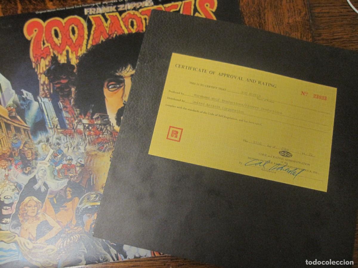 Discos de vinilo: FRANK ZAPPA &rdquo;200 Motels&rdquo; 1971 - Foto 4