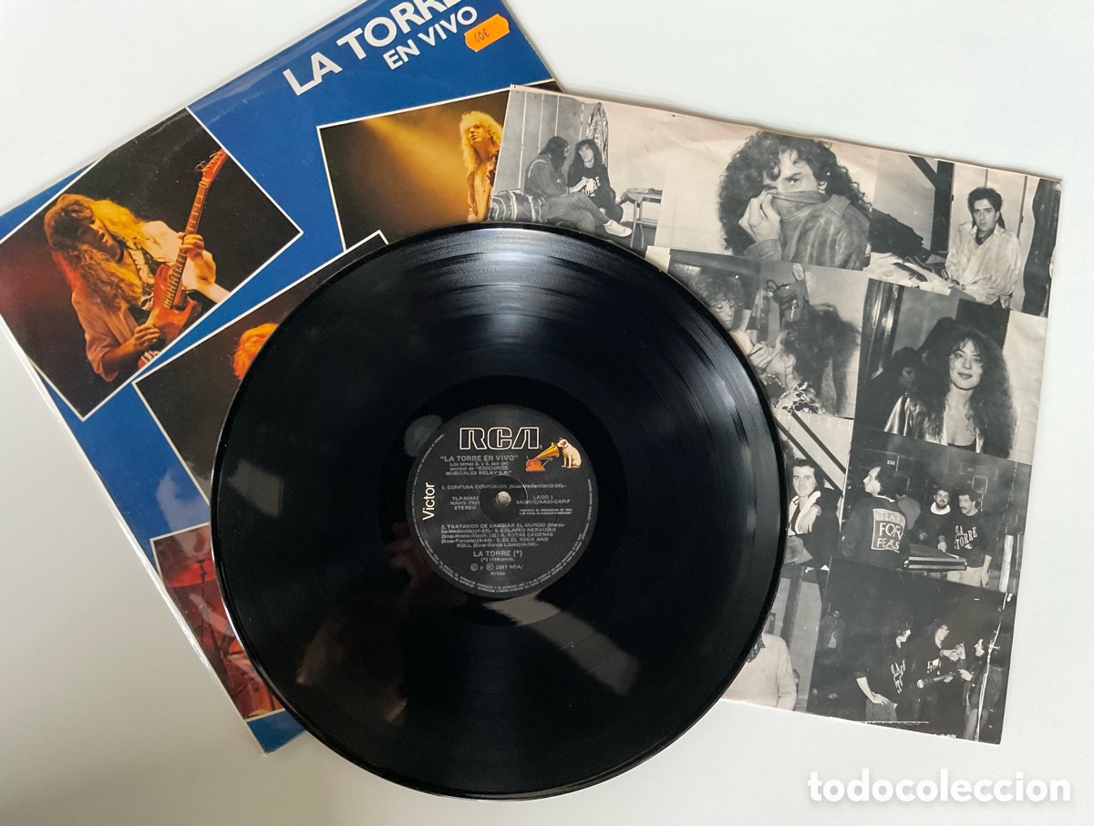 Discos de vinilo: LA TORRE. En. Vivo. Argentina. - Foto 3