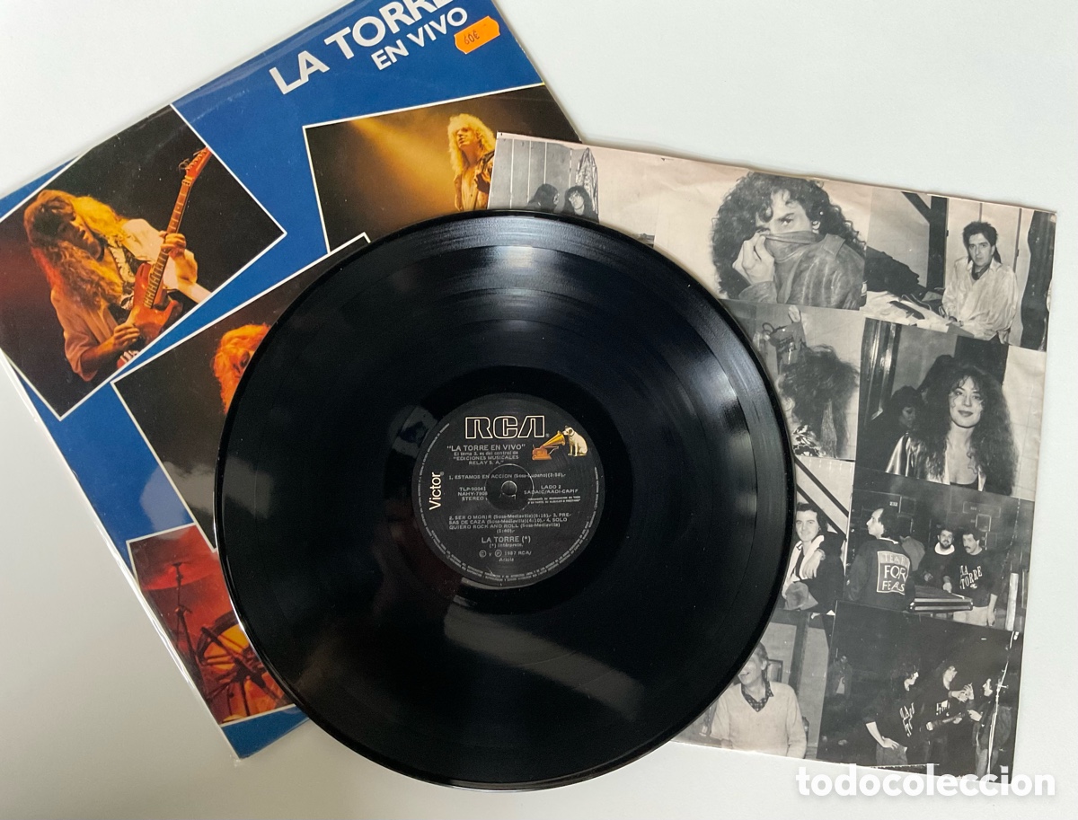 Discos de vinilo: LA TORRE. En. Vivo. Argentina. - Foto 4