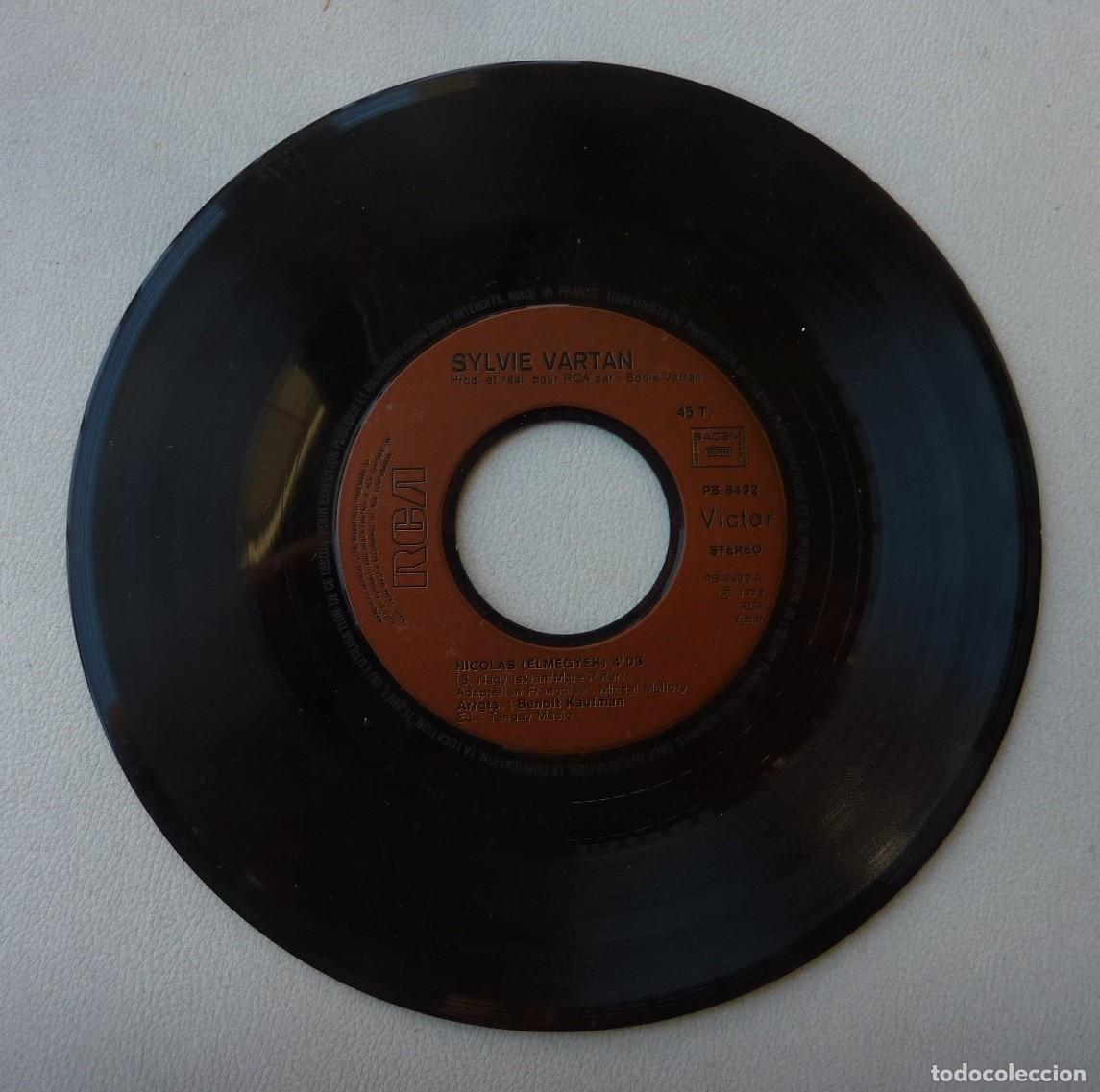 Discos de vinilo: SYLVIE VARTAN // NICOLAS // SOLO DISCO // SINGLE // 1979 - Foto 1