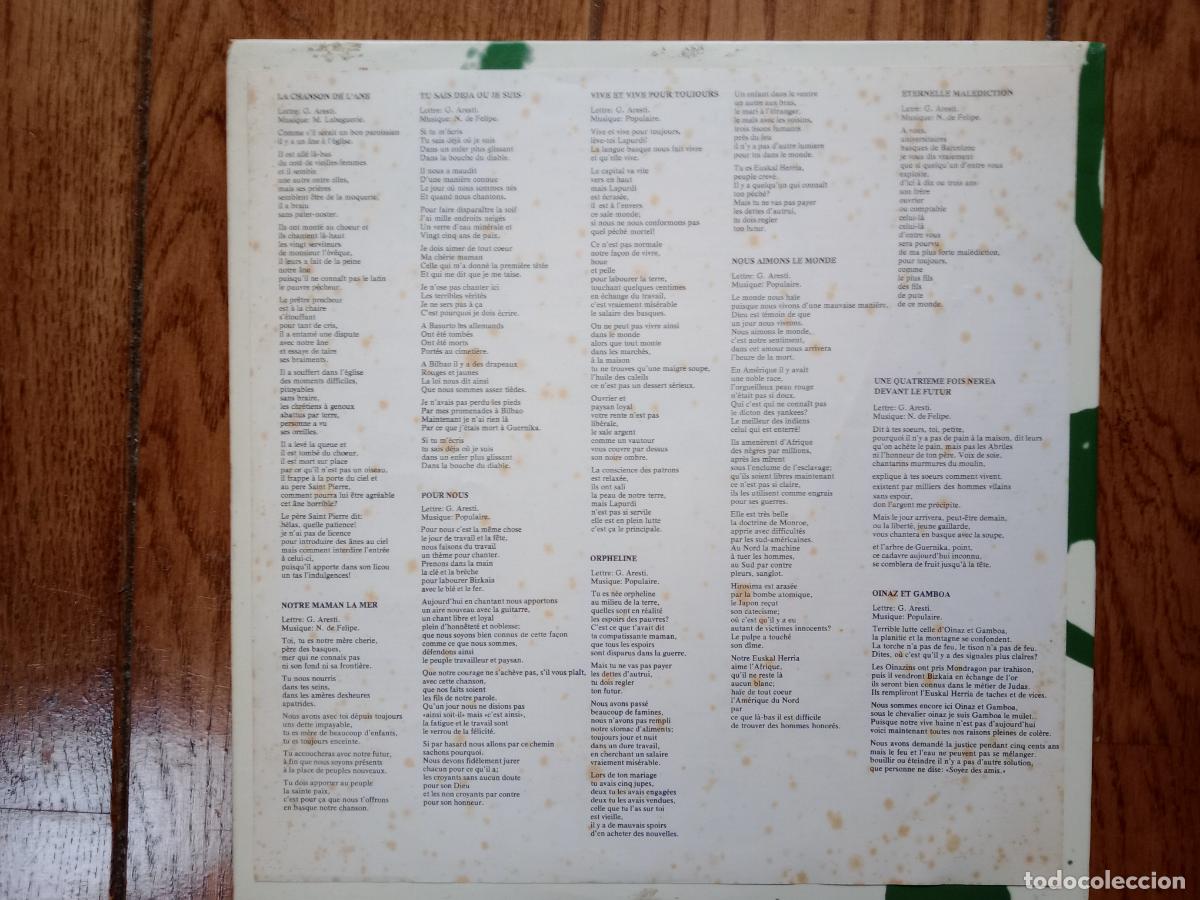 Discos de vinilo: Oskorri - Gabriel Arestiren Oroimenez - Foto 5