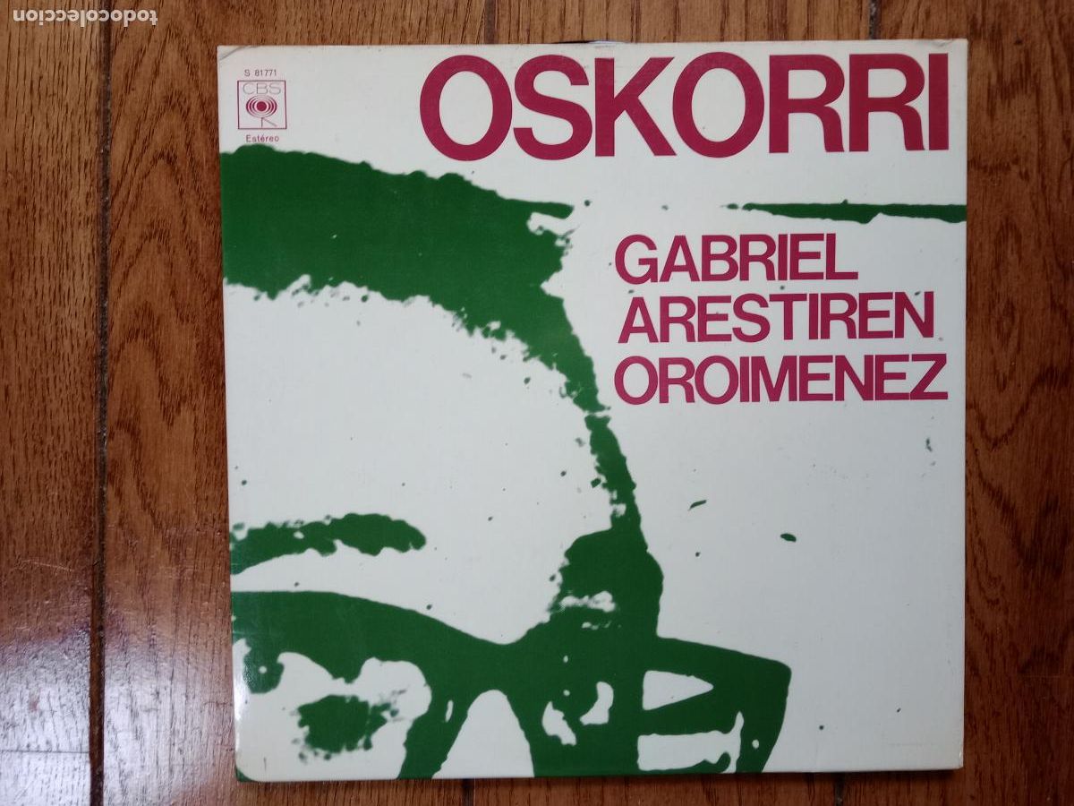 Discos de vinilo: Oskorri - Gabriel Arestiren Oroimenez - Foto 1