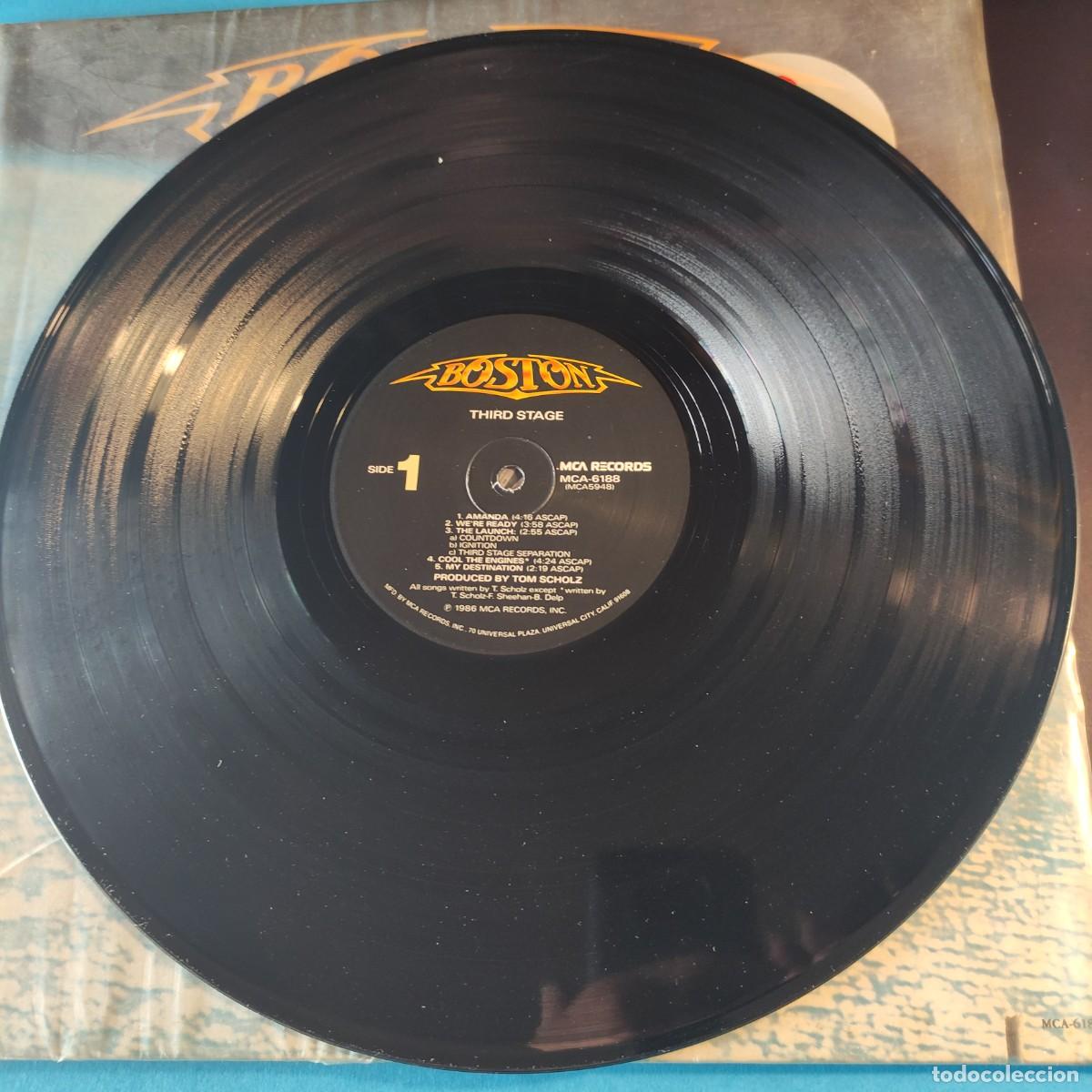 Discos de vinilo: BOSTON . THIRD STAGE ** LP MCA USA** JUANI - Foto 4