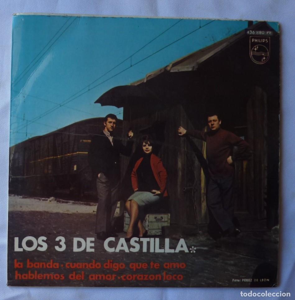 Discos de vinilo: LOS 3 DE CASTILLA / LA BANDA+3 / 1967 / EP - Foto 1