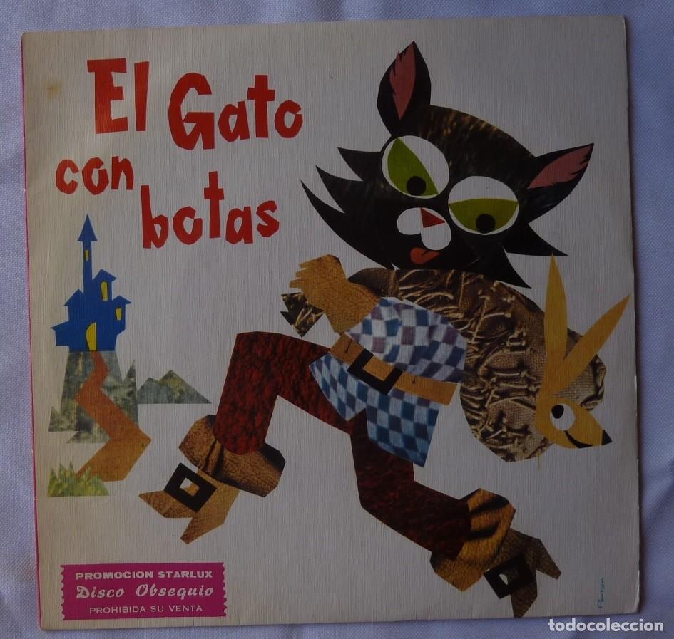 Discos de vinilo: CUENTOS INFANTILES / STARLUX / EL GATO CON BOTAS / 1972/ SINGLE - Foto 1