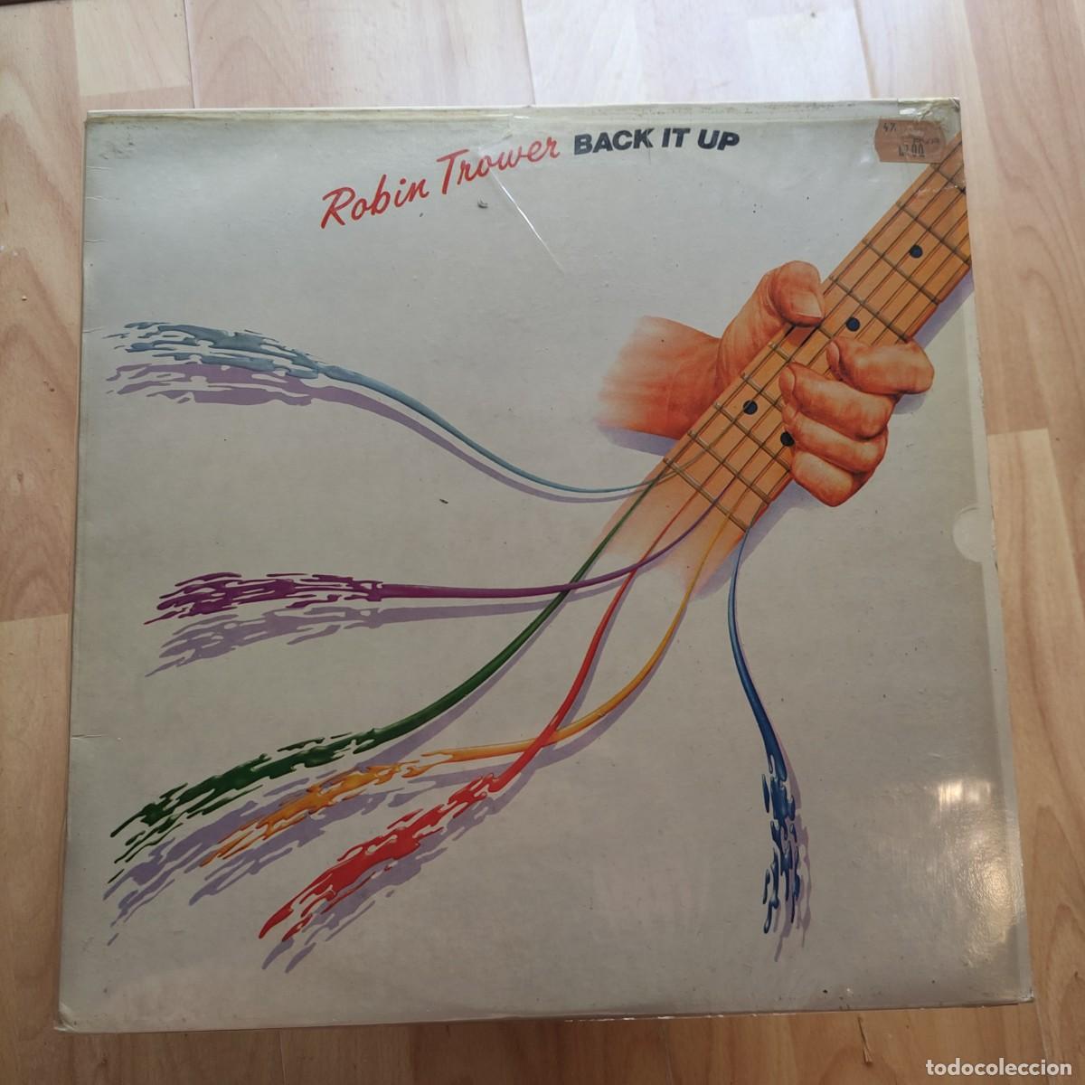 Discos de vinilo: Robin Trower - Back It ip ** LP CHYSALIS ** CON FUNDA ** JUANI - Foto 1