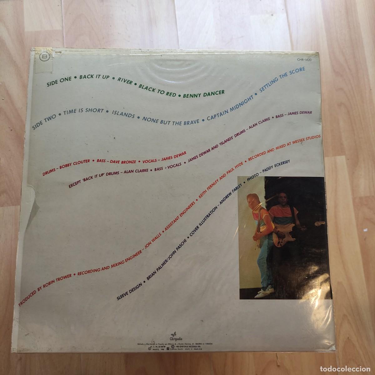 Discos de vinilo: Robin Trower - Back It ip ** LP CHYSALIS ** CON FUNDA ** JUANI - Foto 2