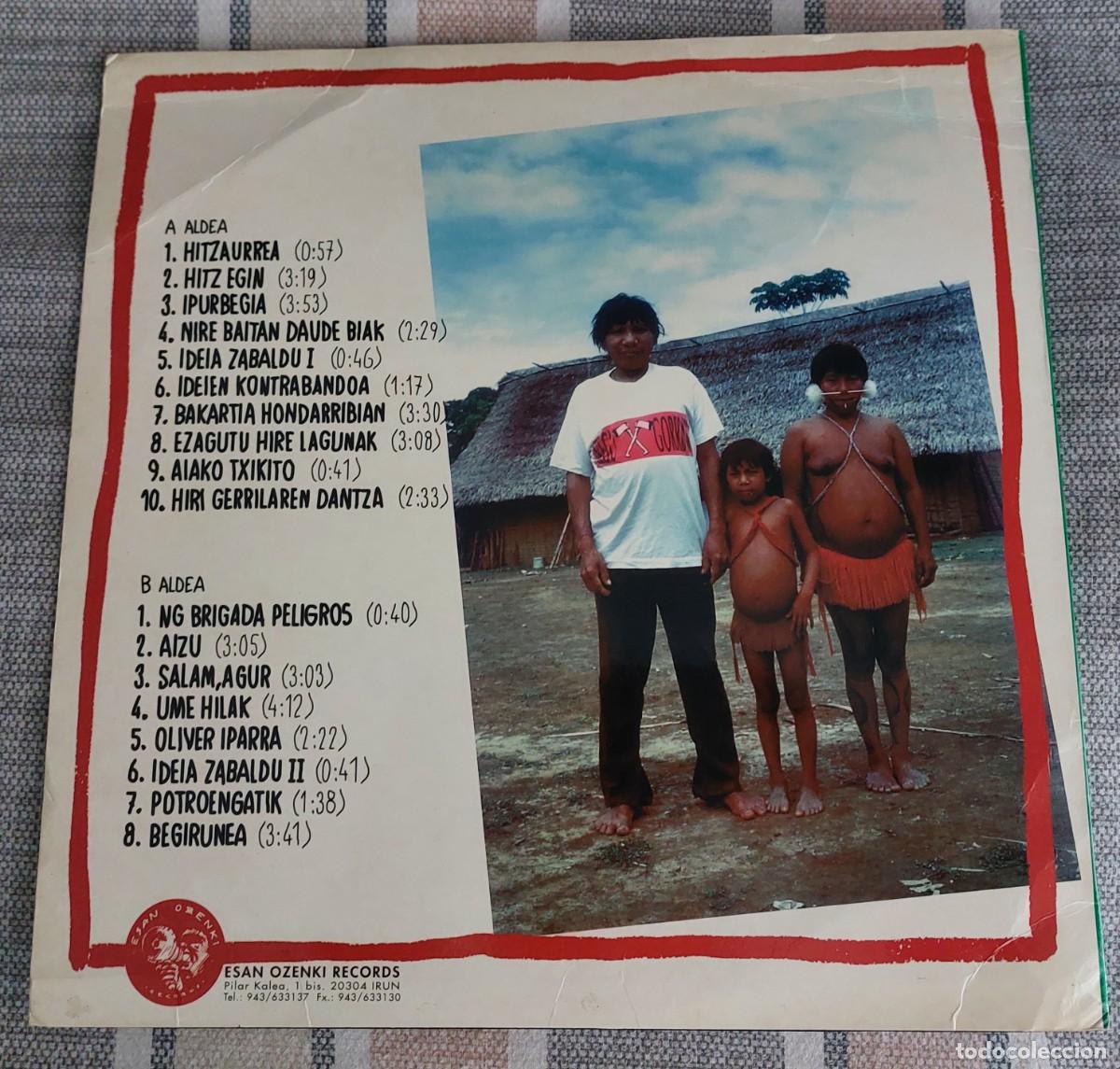 Discos de vinilo: Negu Gorriak Ideia Zabaldu Vinilo Lp - Foto 2