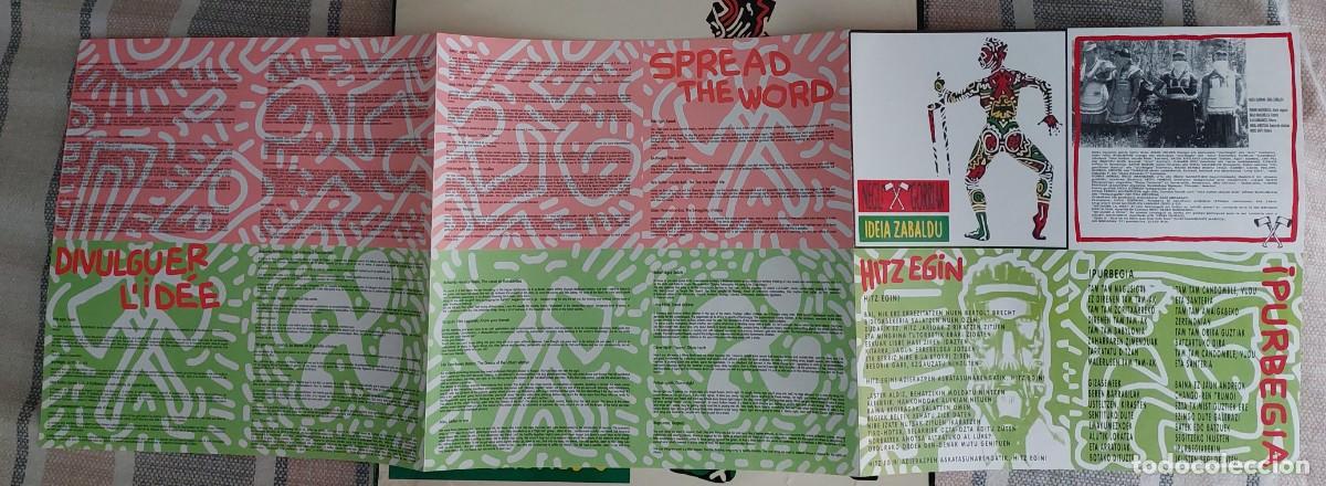 Discos de vinilo: Negu Gorriak Ideia Zabaldu Vinilo Lp - Foto 3