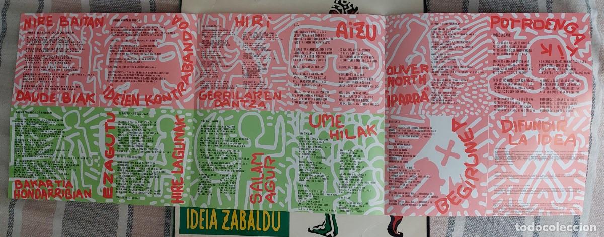 Discos de vinilo: Negu Gorriak Ideia Zabaldu Vinilo Lp - Foto 4