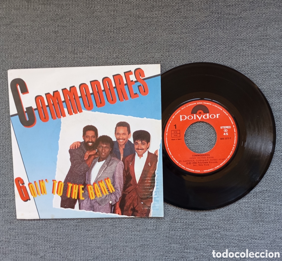 Discos de vinilo: Commodores. Still/ Lovin You. Single 7&rdquo;, a&ntilde;o 1986. - Foto 1