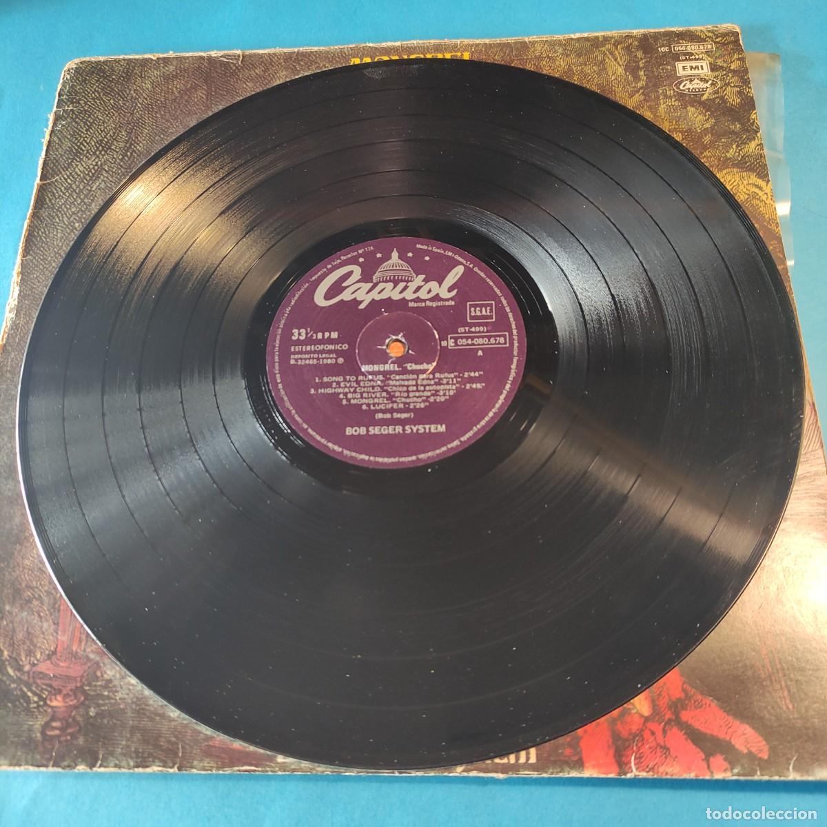 Discos de vinilo: Bob Seger System. . Mongrel (chucho). LP Emi-Capitol ** JUANI - Foto 3