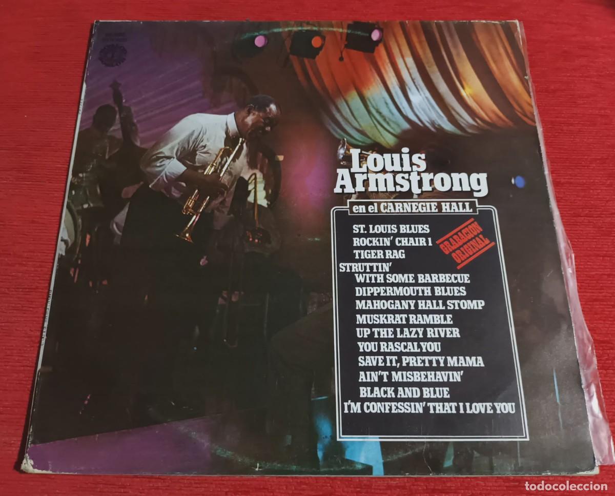 Discos de vinilo: LOUIS ARMSTRONG - AT CARNEGIE HALL - LP - Foto 1