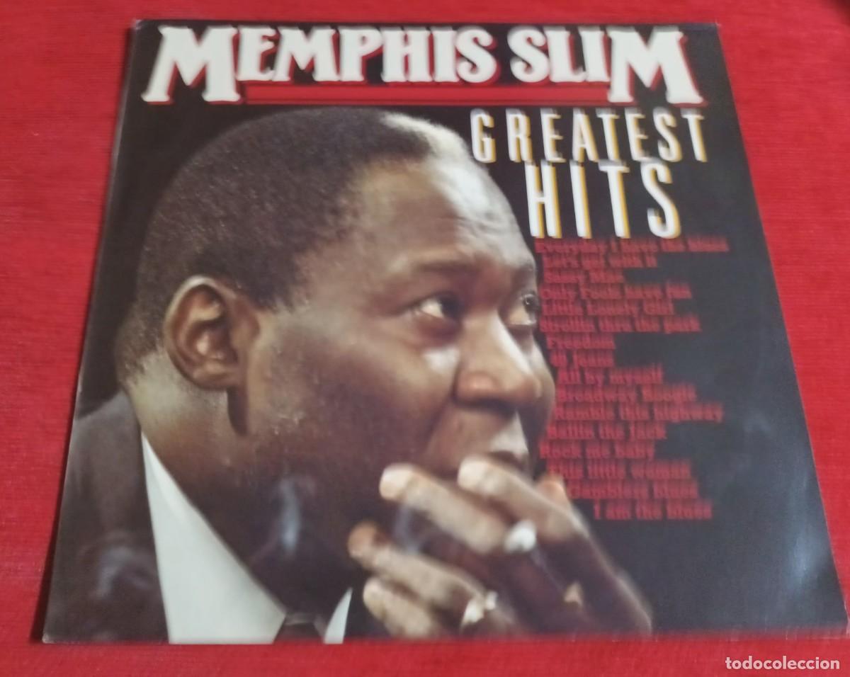 Discos de vinilo: MEMPHIS SLIM - GREATEST HITS - LP - Foto 1