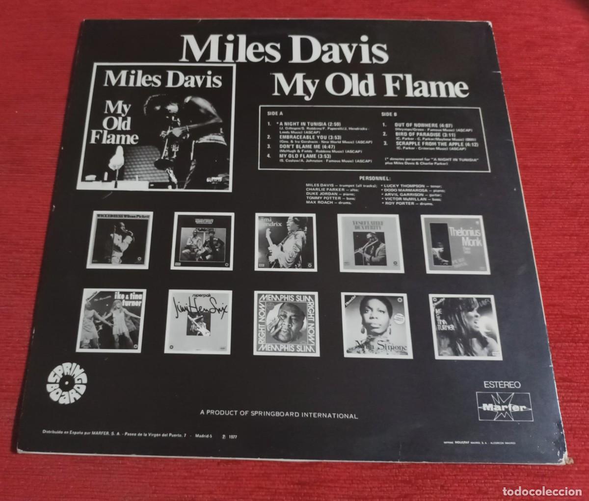 Discos de vinilo: MILES DAVIS - MY OLD FLAME - LP - Foto 2