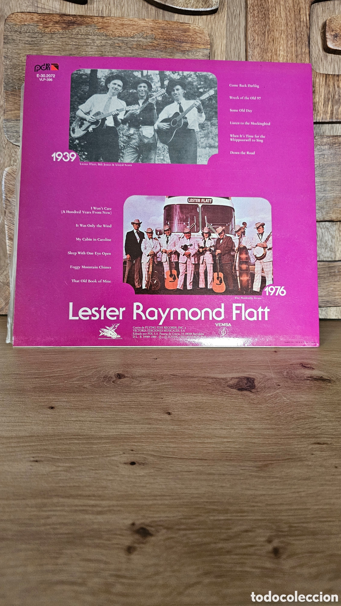 Discos de vinilo: LESTER FLATT - LESTER RAYMOND FLATT - LP - Foto 4