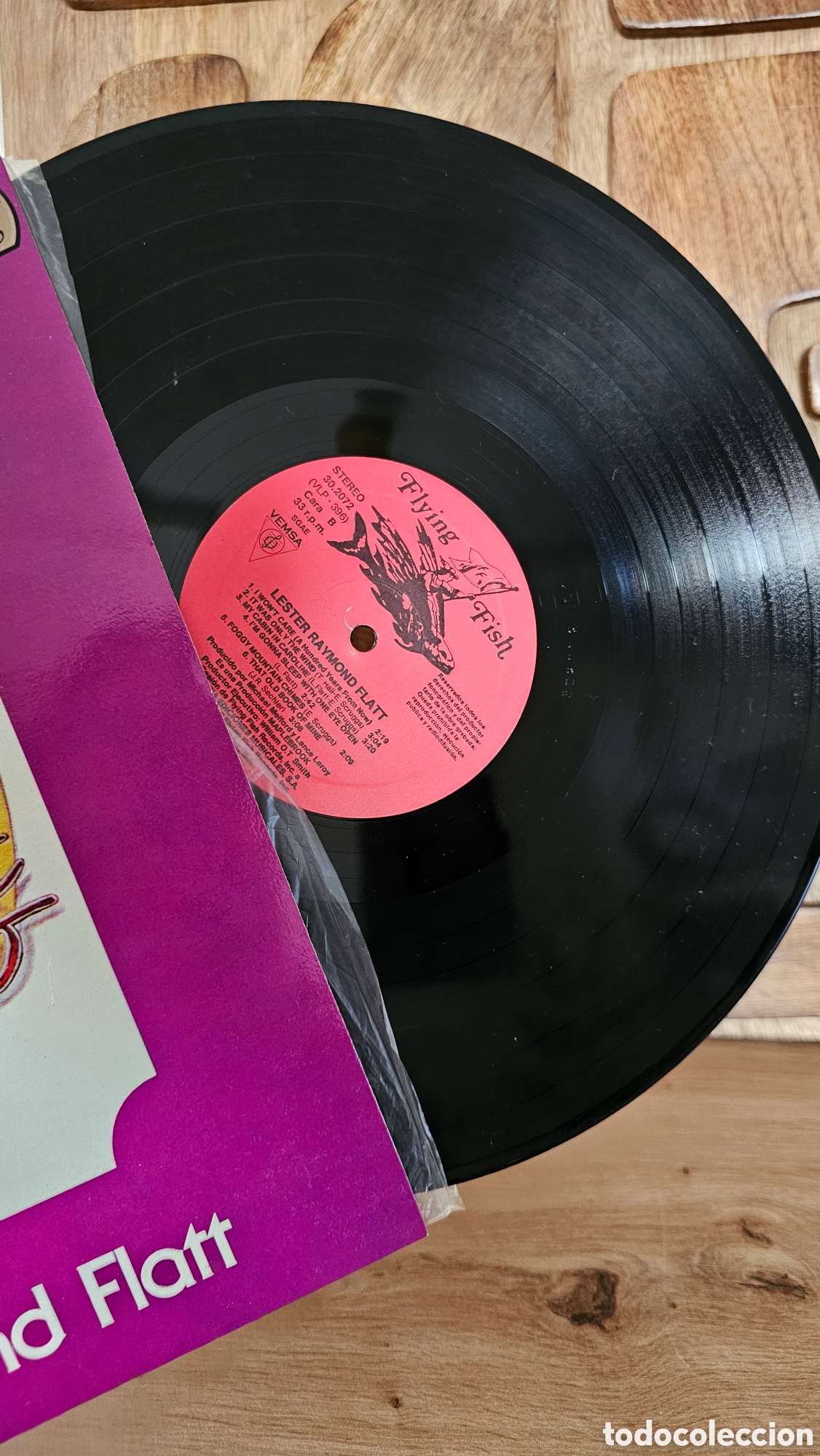 Discos de vinilo: LESTER FLATT - LESTER RAYMOND FLATT - LP - Foto 6