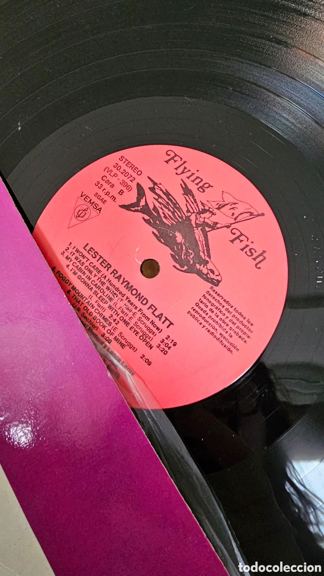 Discos de vinilo: LESTER FLATT - LESTER RAYMOND FLATT - LP - Foto 7