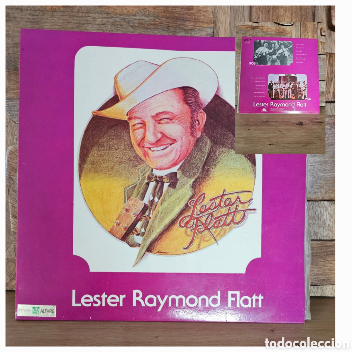 Discos de vinilo: LESTER FLATT - LESTER RAYMOND FLATT - LP - Foto 1