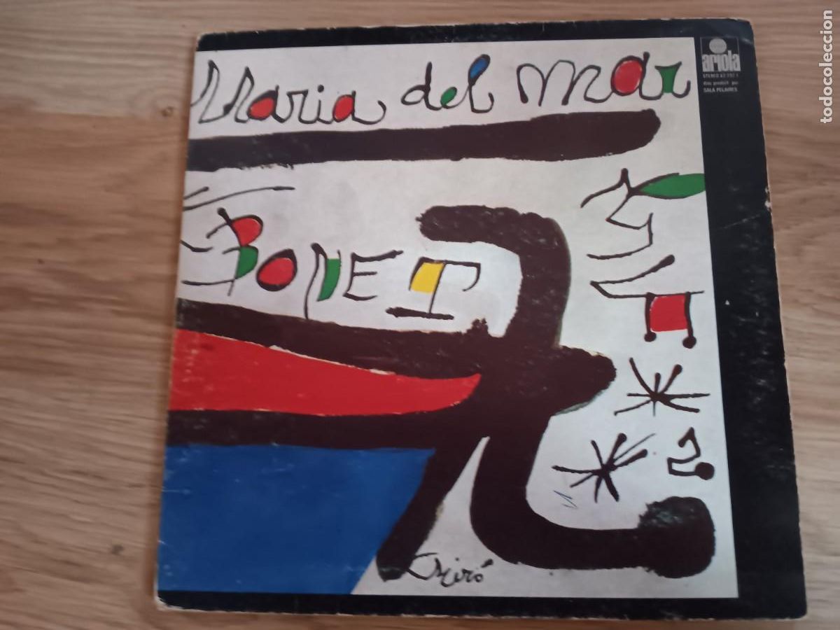 Discos de vinilo: Maria del Mar Bonet - Mir&oacute; - Foto 1