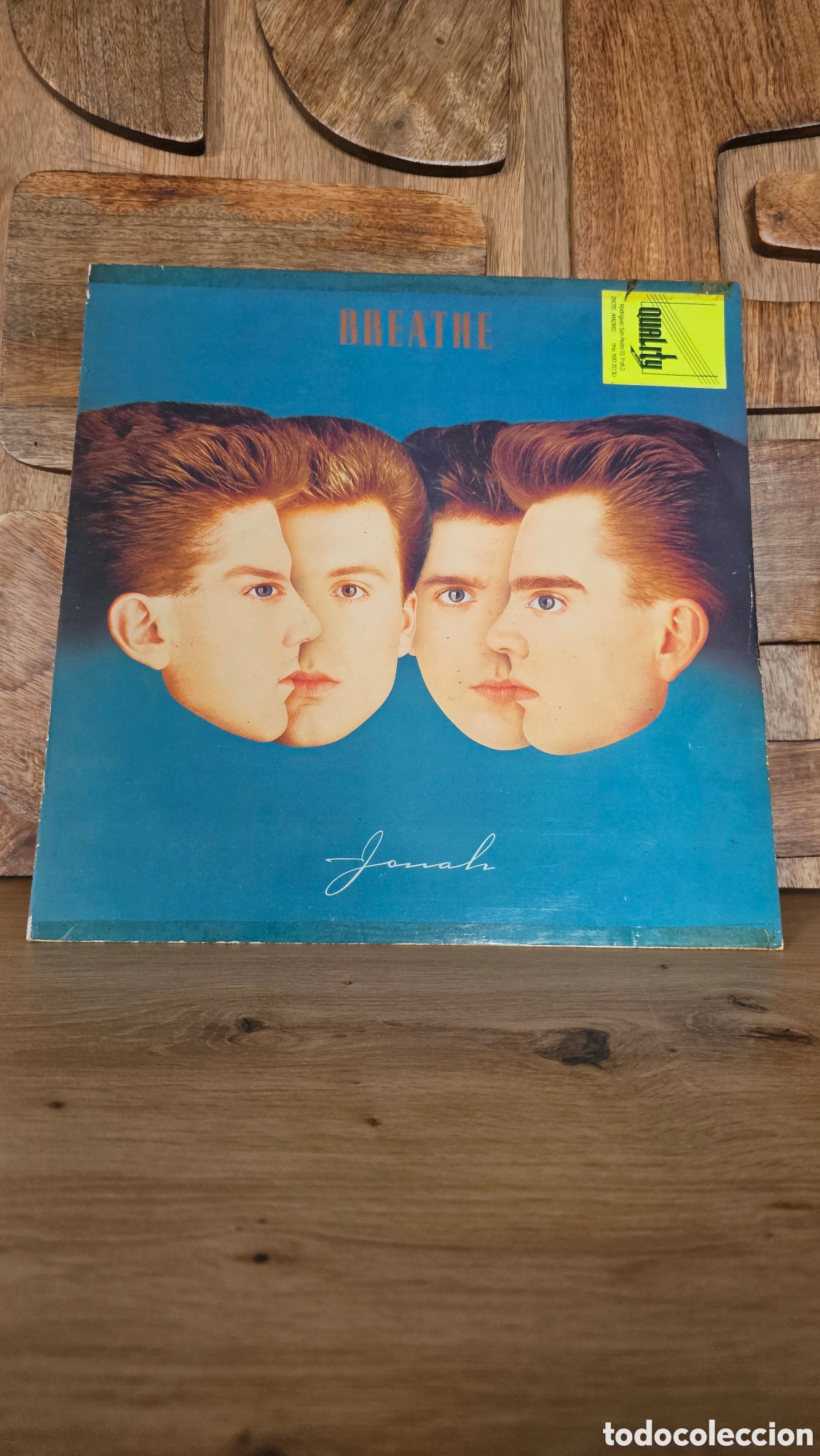 Discos de vinilo: Maxi Single &rdquo;Breathe&rdquo; importaci&oacute;n &rdquo;Jonah&rdquo; - Foto 2