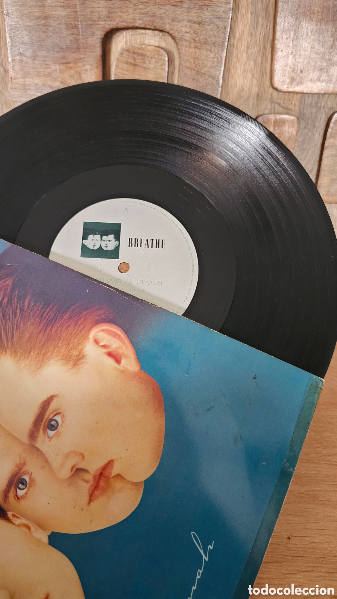 Discos de vinilo: Maxi Single &rdquo;Breathe&rdquo; importaci&oacute;n &rdquo;Jonah&rdquo; - Foto 5
