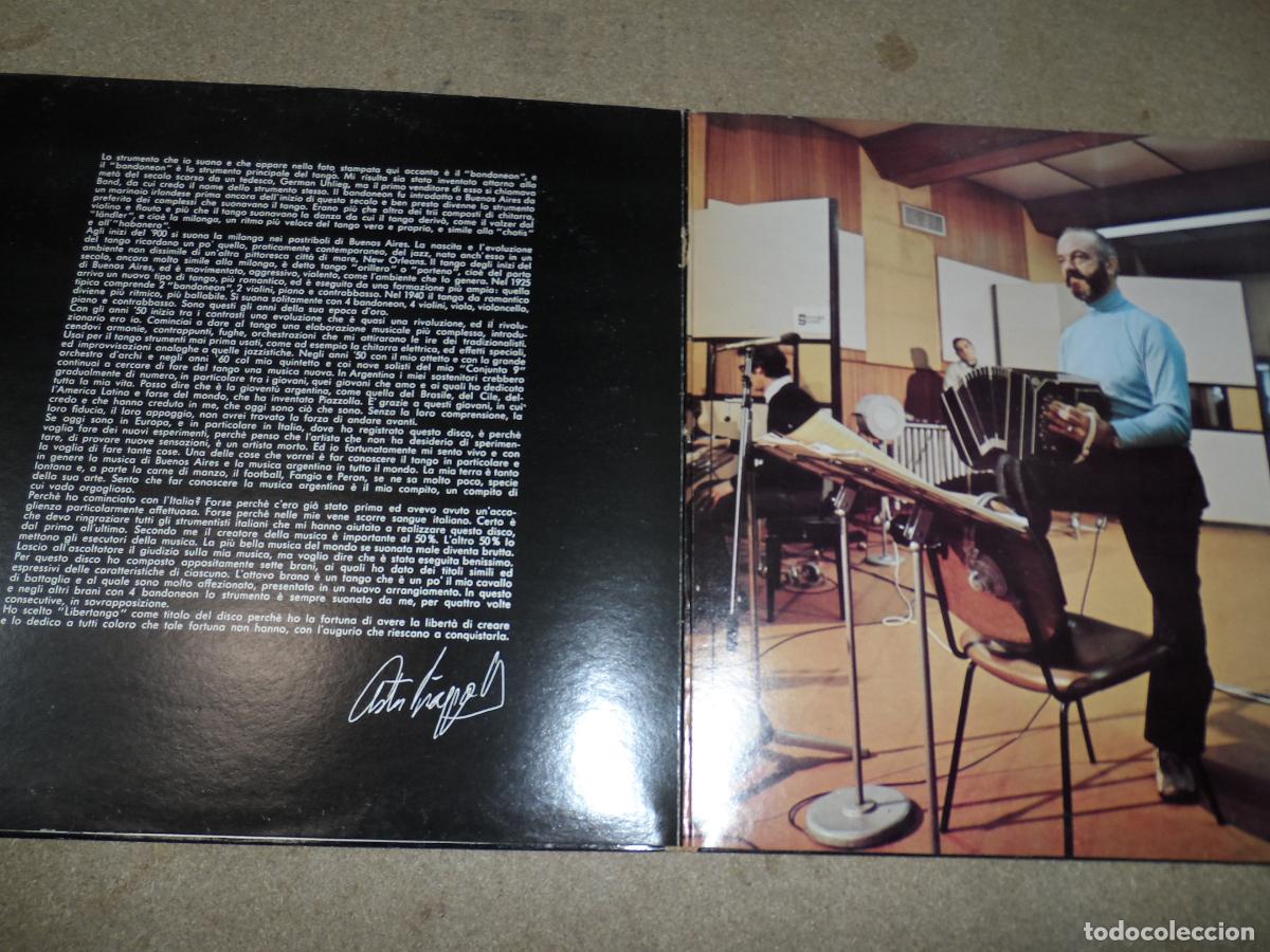 Discos de vinilo: Astor Piazzolla &ndash; Libertango (SPAIN 1974) - Foto 2