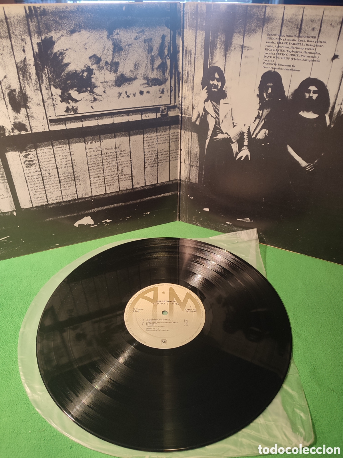 Discos de vinilo: Supertramp - Indelibly Stamped - Foto 2