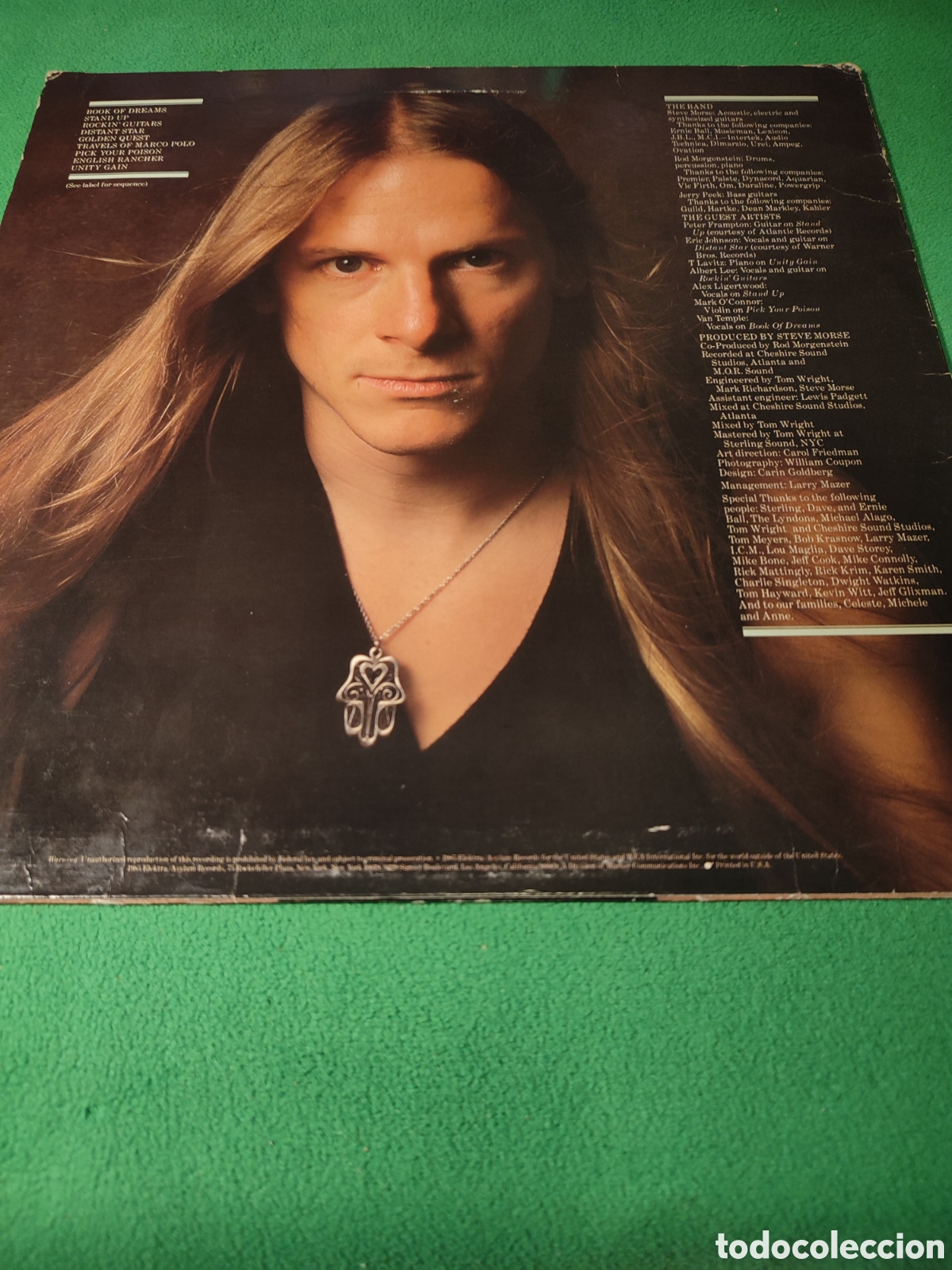 Discos de vinilo: Steve Morse Band - Stand Up 1985 - Foto 2