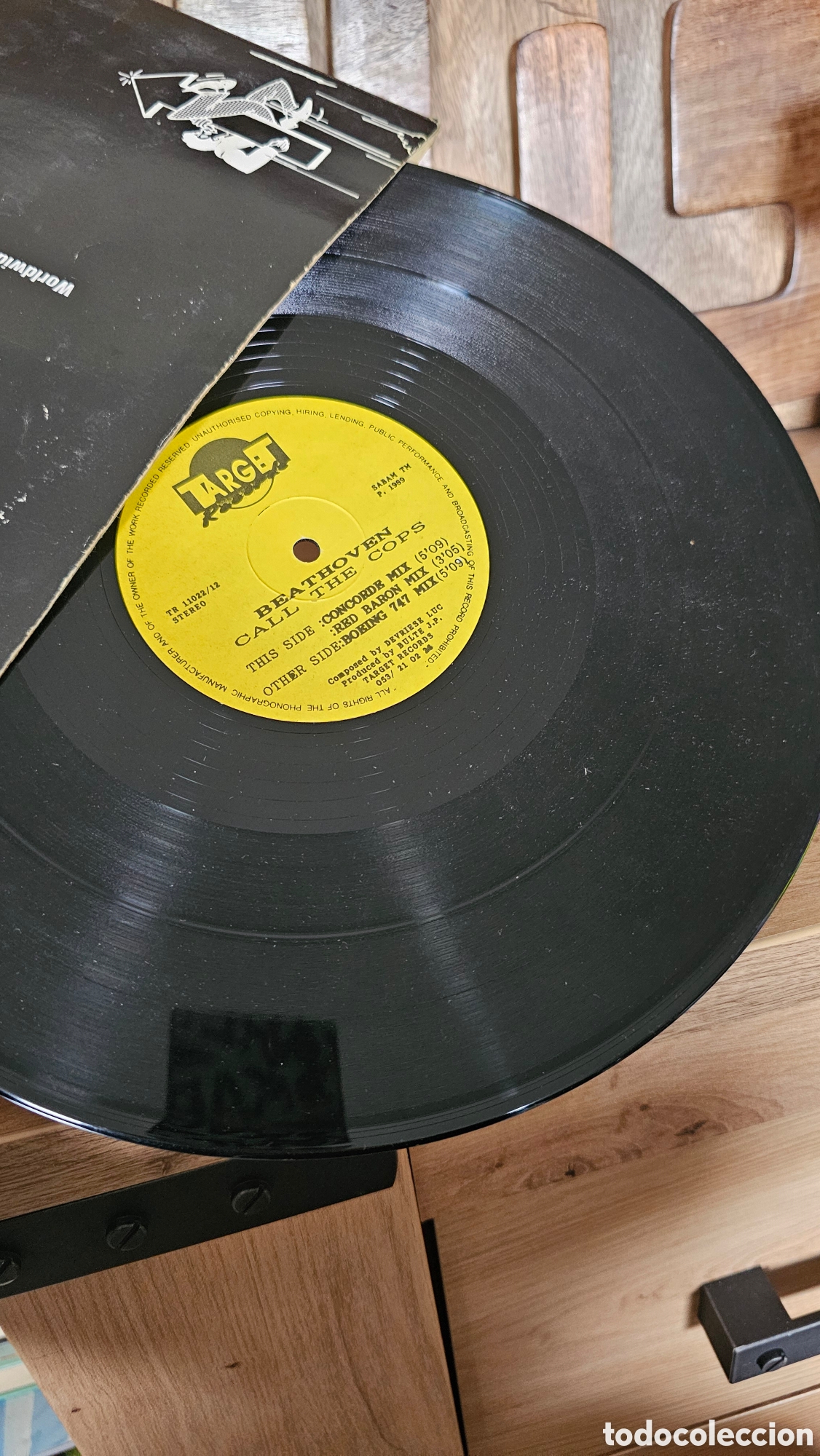 Discos de vinilo: Maxi Single &rdquo;BEATHOVEN&rdquo; CALL THE COPS - Foto 7