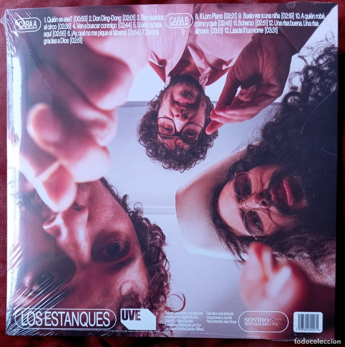 Discos de vinilo: LOS ESTANQUES - UVE LP - Foto 2